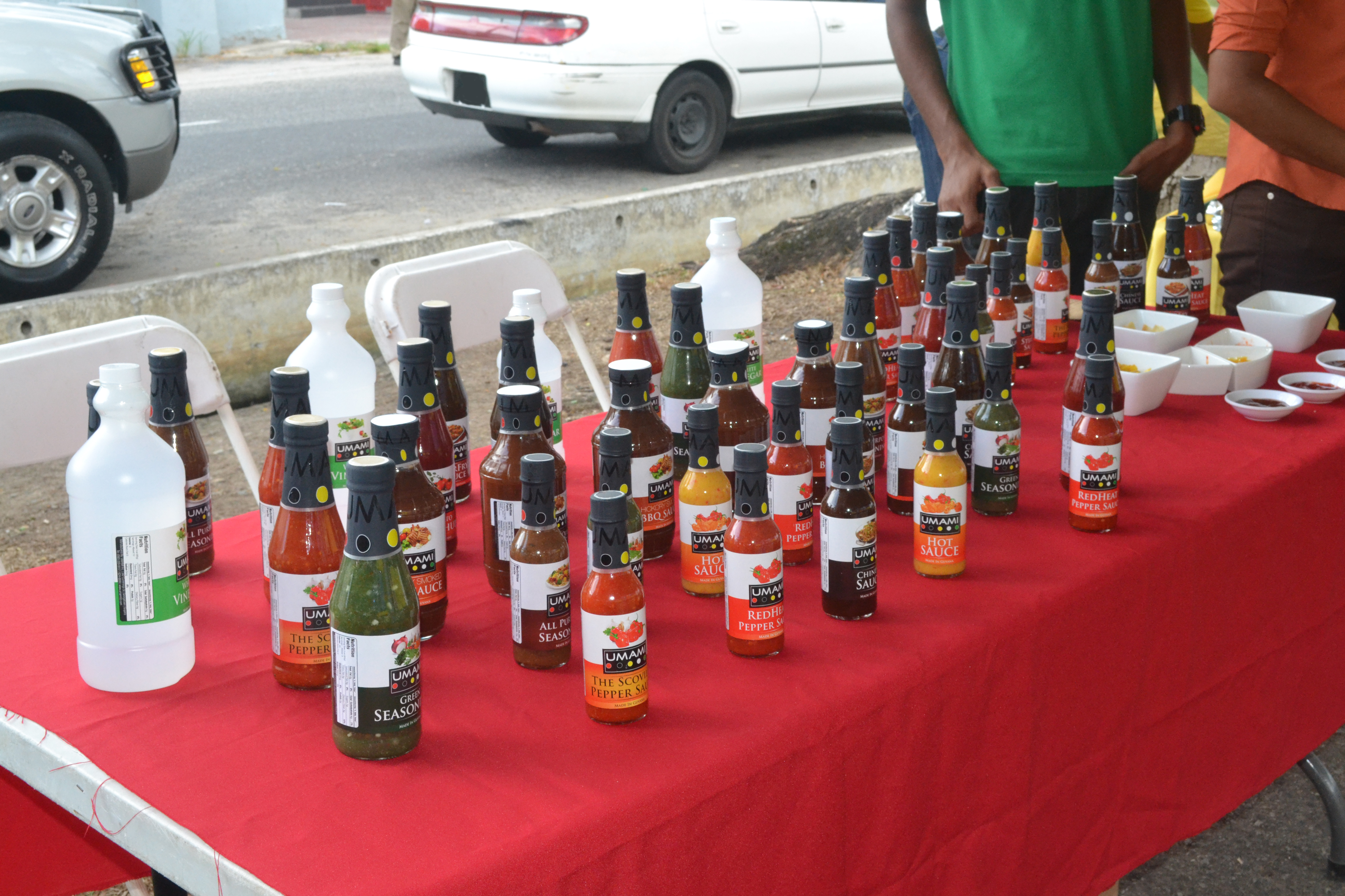 Locally produced sauces