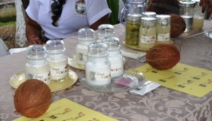 Coconut products on display at GMC's Agro Producers' Fair