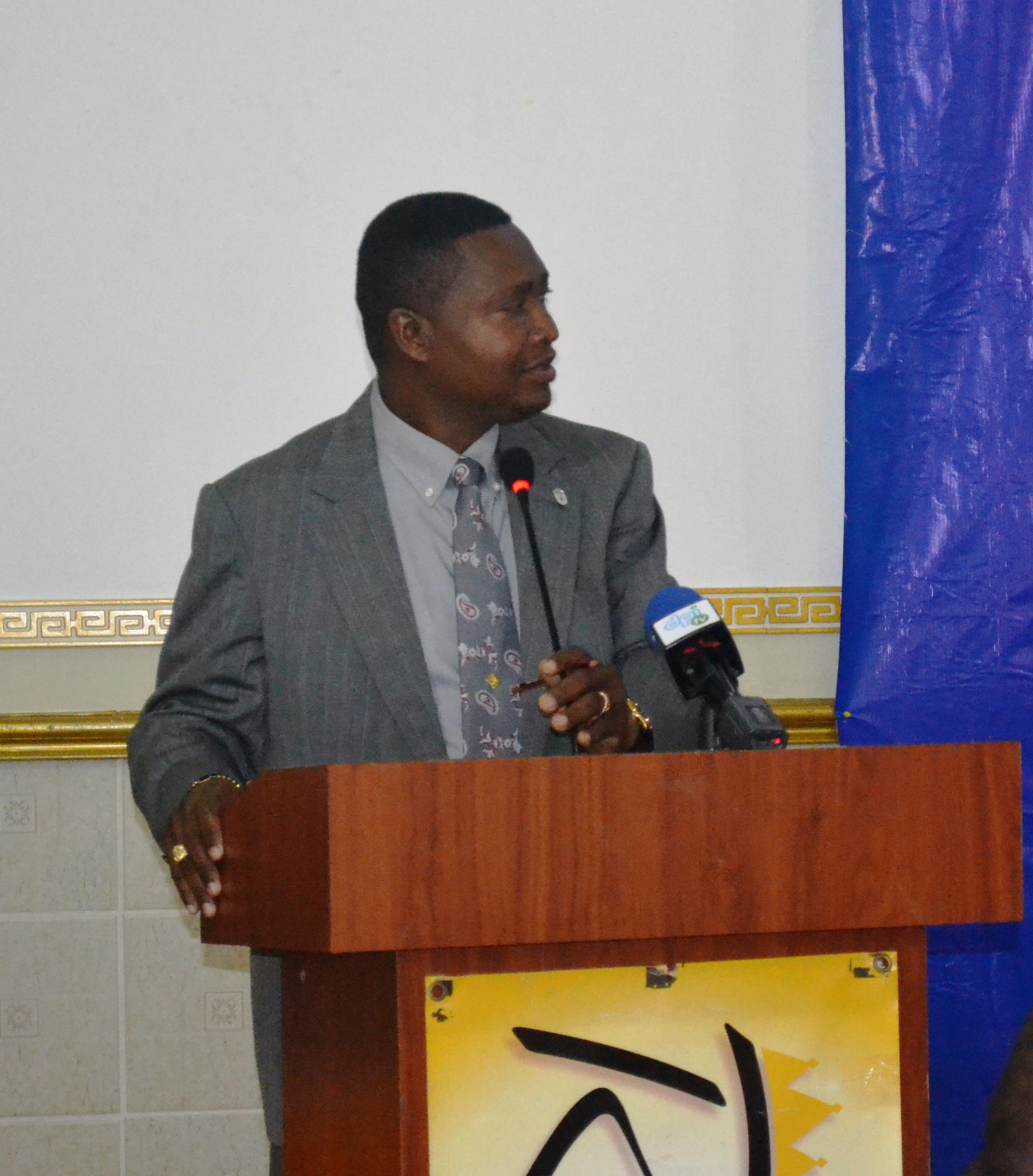 Permanent Secretary, Department of Public Service, Ministry of the Presidency, Mr. Reginald Brotherson