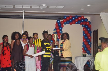 Uitvlugt Secondary School, winners of the ‘Pesticides Awareness in Secondary Schools’ competition.