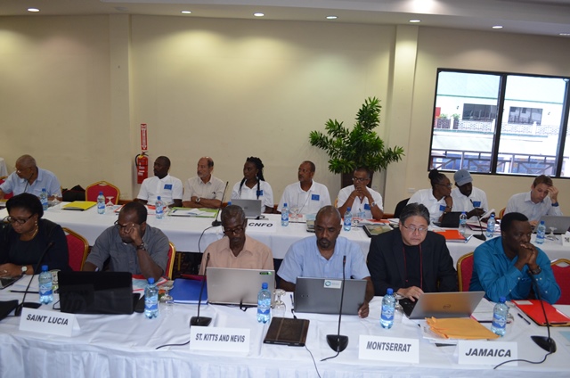 A section of the international participants at the Fourteenth Meeting of the Caribbean Fisheries Forum