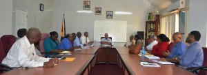 Minister Holder meets with heads of department to discuss Agriculture Month activities