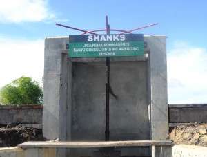 Shanks Sluice in the East Demerara Water Conservancy