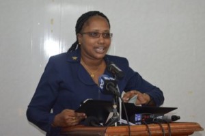 annette-ferguson-minister-within-the-ministry-of-public-infrastructure-addressing-stakeholders-present-at-the-handing-over-the-final-report-on-project-georgetown