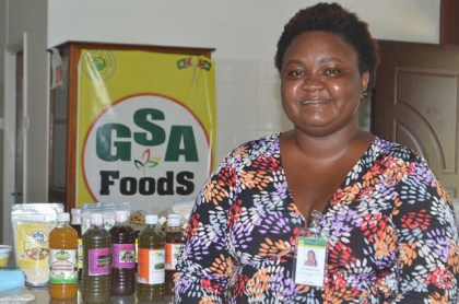 Assistant Manager of Guyana School of Agriculture’s Agro-Processing Facility, Stacia McDonald.