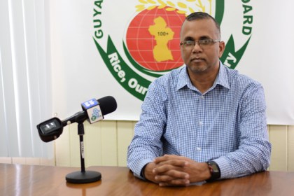 General Manager of the Guyana Rice Development Board, Nizam Hassan.