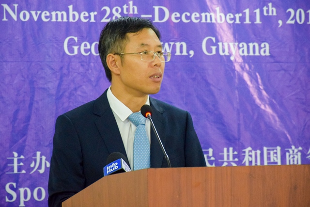Councilor of the Chinese Embassy in Guyana, Chen Xilai