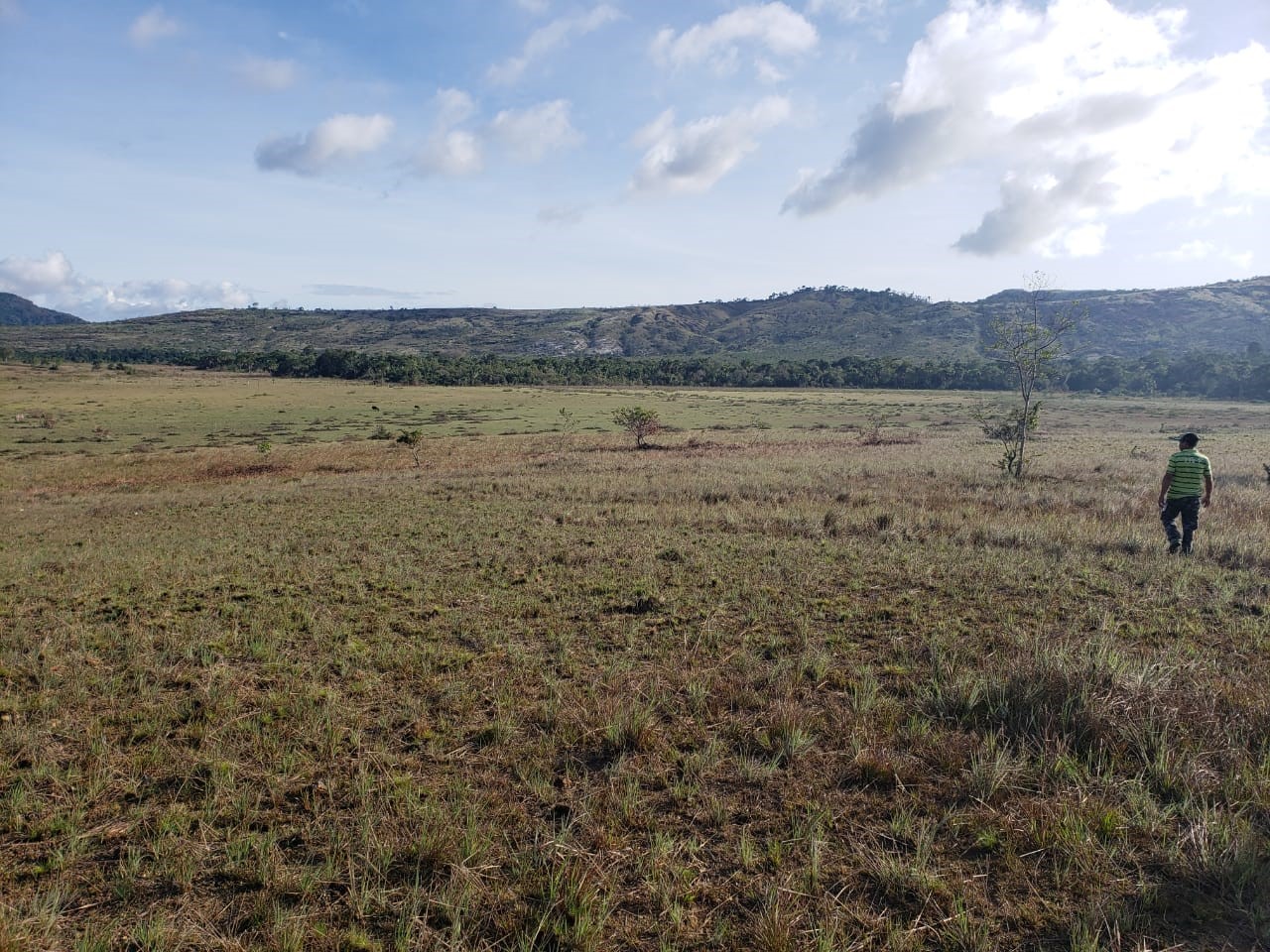 Community plot in Monkey Mountain proposed by the villagers for agricultural development