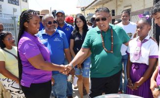 Winifred Gaskin Memorial Secondary School receives poultry plucking machine from Agri.Minister