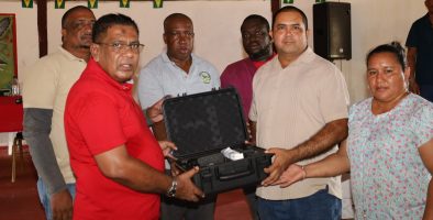 Agri. Minister hands over $3M multispectral drone to Reg. Nine