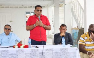 Agri. Minister engages Crabwood Creek residents