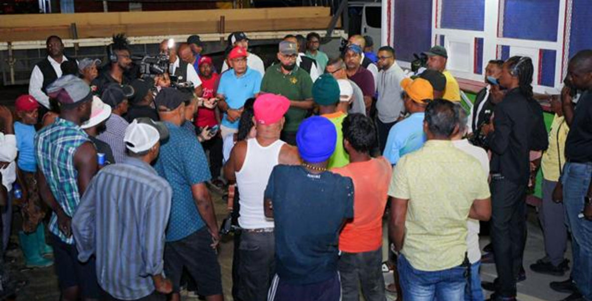 President Ali commits to upgrading Goed Fortuin fishing area