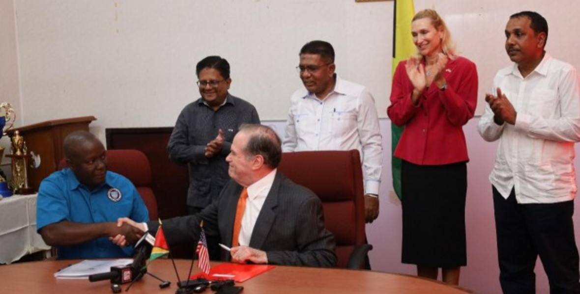 Guyana partners with Blumberg Grain to boost regional food hub, exports