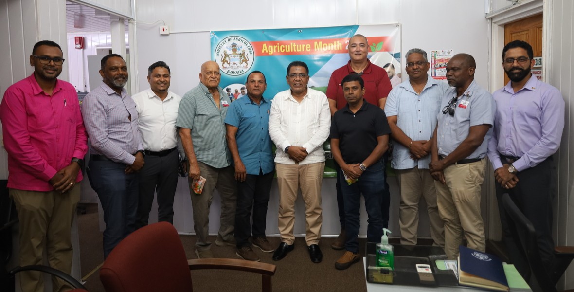 Agri. Minister talks co-investment with local private sector