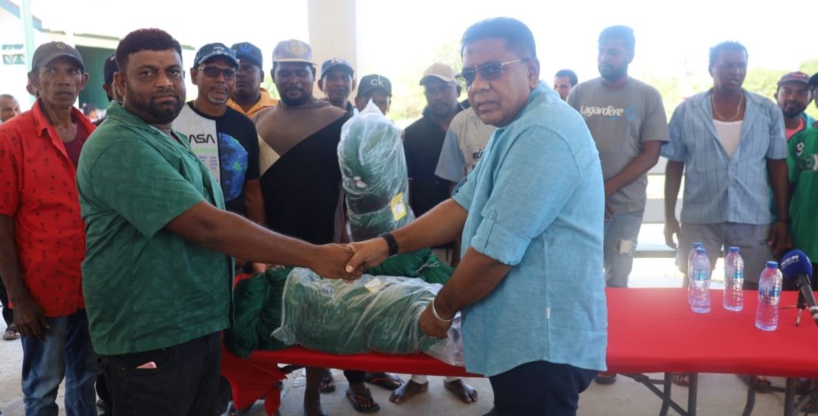 Agri. Ministry expends $14M to procure seine nets for Corentyne fisherfolk in keeping with commitment made by President Ali