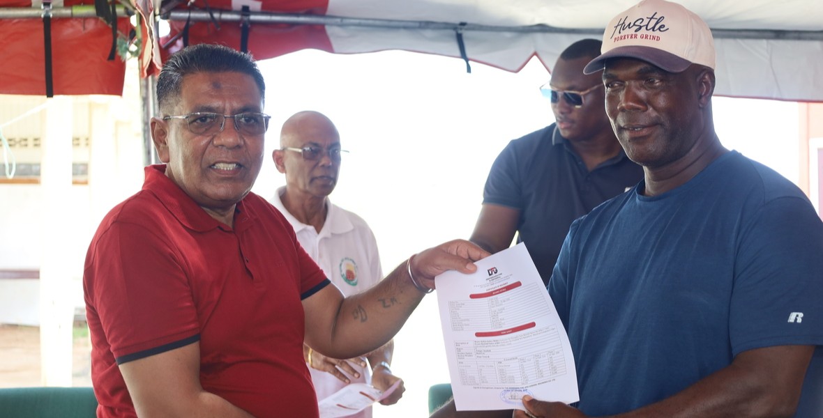 Region Five farmers receive certificate for Crop Insurance