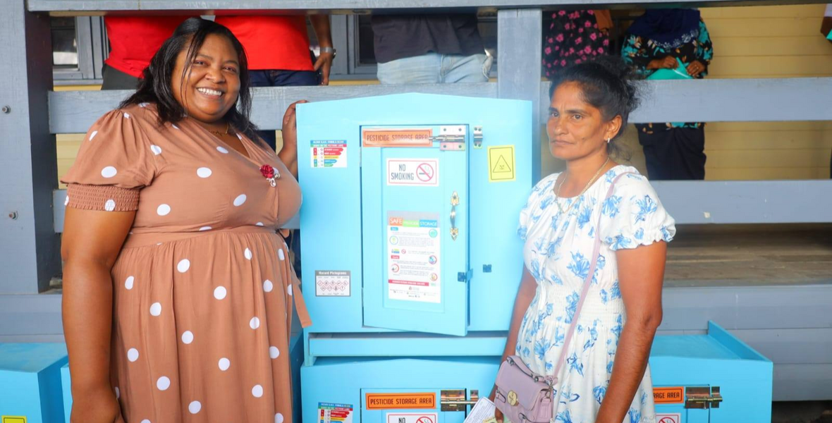 Pesticide storage initiative launched in Black Bush Polder