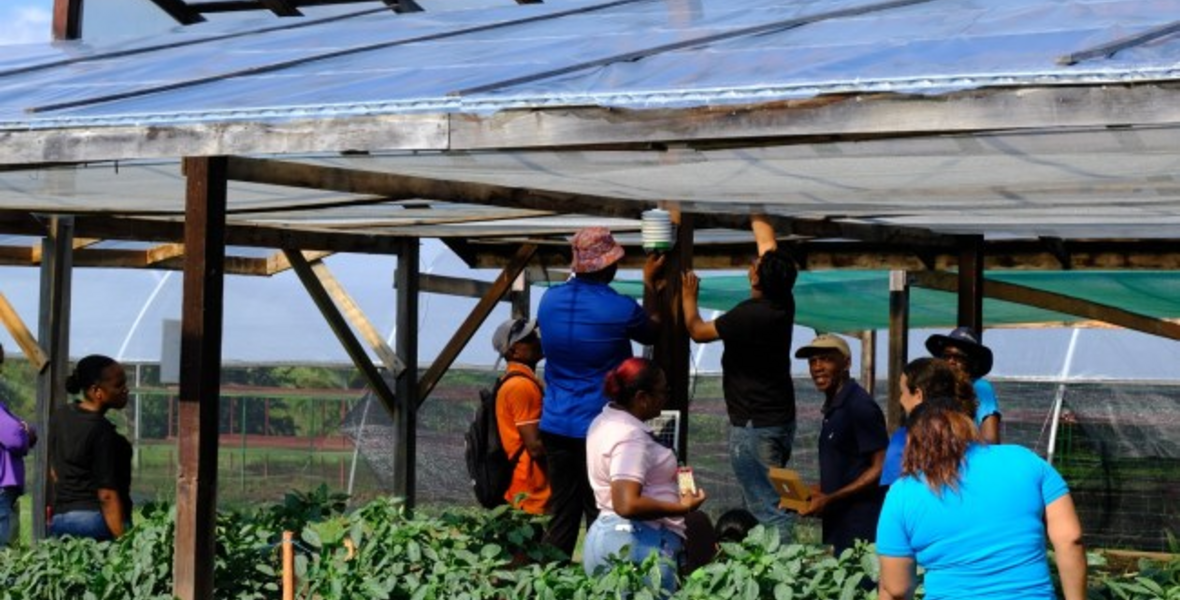 Over 90 farmers trained in climate-smart agricultural practices