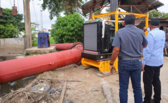 All 16 pump stations around Georgetown activated