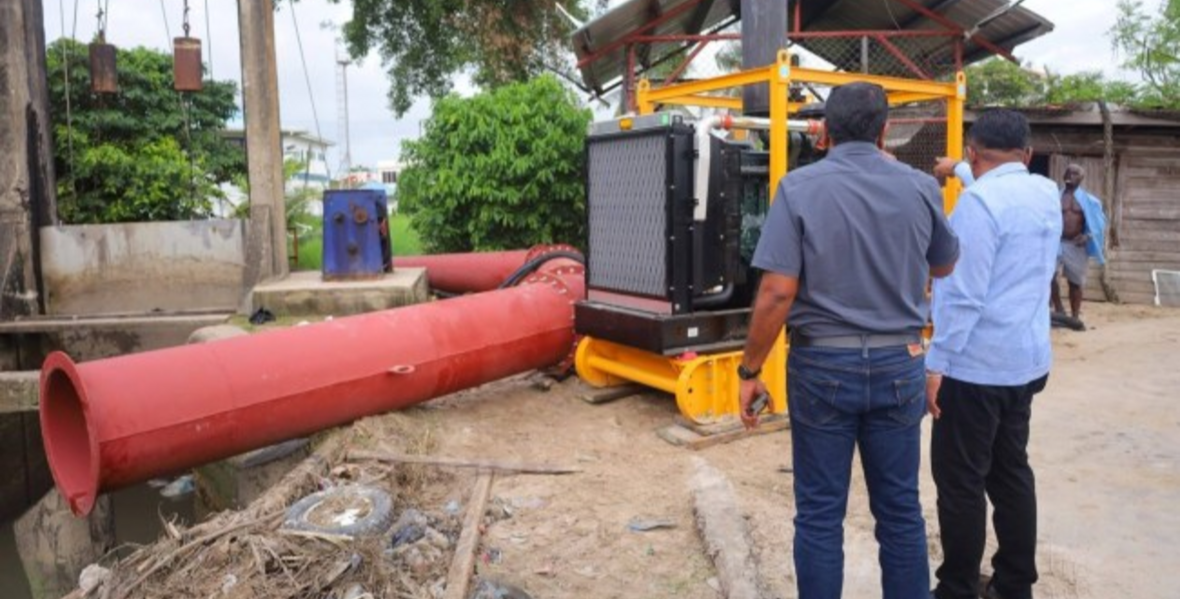 All 16 pump stations around Georgetown activated