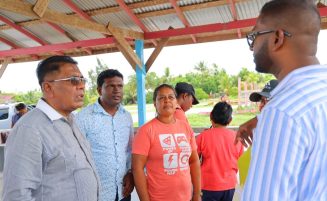 Minister Mustapha announces wide-ranging support for Siriki during Cabinet outreach