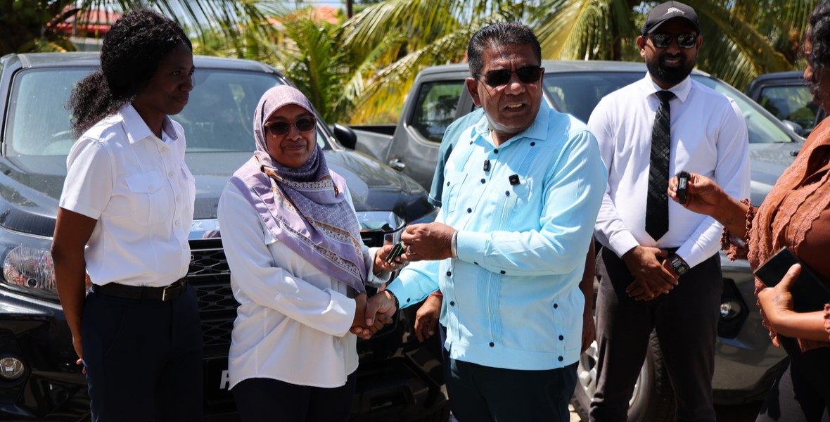 NAREI gets $60M vehicle boost to strengthen extension services, CFF surveillance